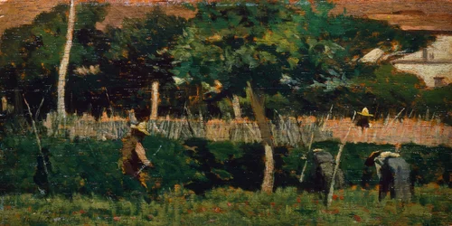Die Gärtner, von Giovanni Fattori