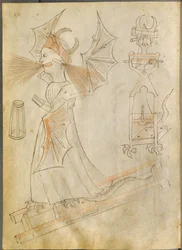 Die Feuerhexe aus: Bellicorum instrumentorum liber, cum figuris