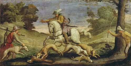 Hasenjagd, 1615