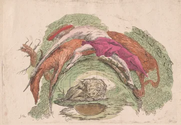 Mann kämpft mit einem Ochsen