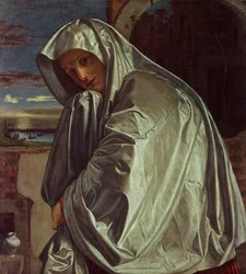 St. Maria Magdalena nähert sich dem Grab