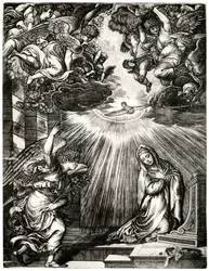 Verkündigung, 16. Jahrhundert, 1937