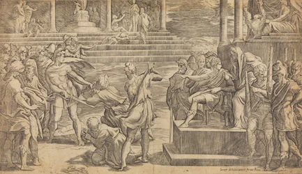 Das Martyrium von St. Peter und St. Paul, ca. 1527