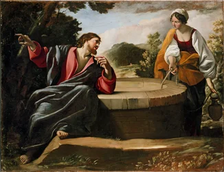 Christus und die Frau von Samaria