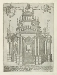 Grabdenkmal von Alessandro Farnese in der Santa Maria in Aracoeli in Rom