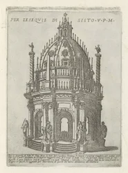 Grabmonument für Papst Sixtus V