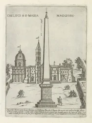 Obelisk vor der Santa Maria Maggiore