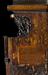 Lignaeanischer Kanonischer Chor, Intarsien von Giovanni Maria Platina 1484, Rechte Seitenintarsie