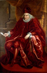 Porträt von Oberto Della Torre (1617-1691) Doge von Genua zwischen 1689 und 1691 (Gemälde von Maria Delle Piane)
