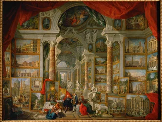 Galerie der Ansichten des modernen Rom