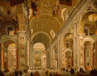 Innenraum des Petersdoms