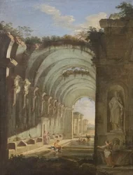 Ruinen mit Thermen