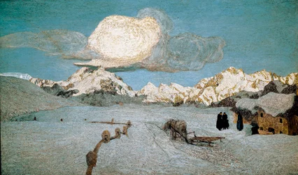 Triptychon der Natur oder Engadin: „Der Tod“