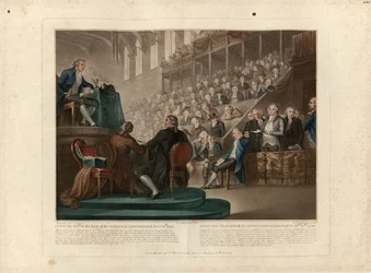 Ludwig XVI. vor dem Nationalkonvent im Dezember 1792, 1796.