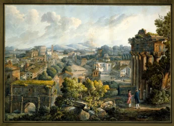 Veduta des Forum Romanum