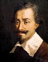 Porträt des belgischen Komponisten und Theoretikers Johannes Tinctoris (Detail)