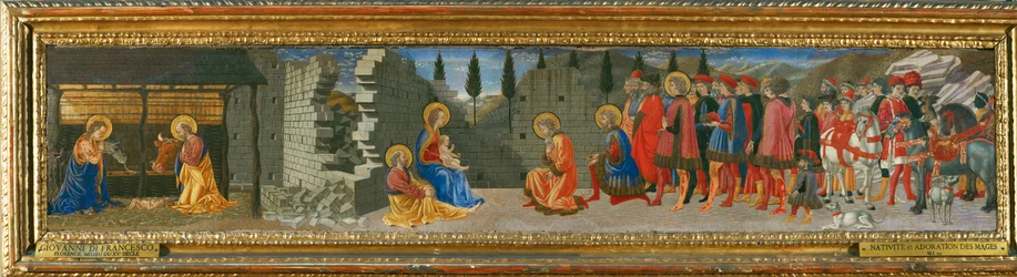 Geburt Christi und Anbetung der Könige. M. I. 523