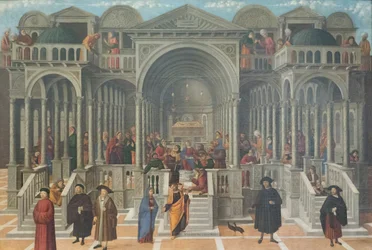 Der Streit im Tempel Jesu unter den Doktoren