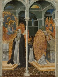Die wunderbare Kommunion der Heiligen Katharina von Siena