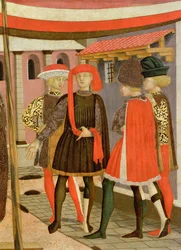 Frontal vom Adimari Cassone (Detail)