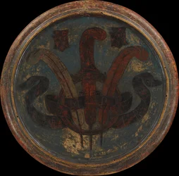 Triumph des Ruhms, eine Geburtsplatte von Lorenzo dem Prächtigen, Rückseite, ca. 1449