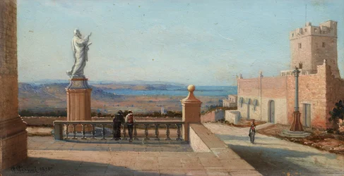Girolamo Gianni, Blick auf Malta 1875