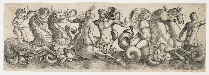 Fries mit Tritonen und Nymphen, ca. 1517