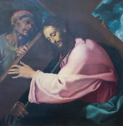 Christus trägt das Kreuz