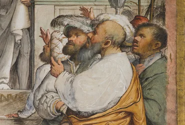 Zentrales Kirchenschiff, vierter südlicher Spann, Hecce Homo, Girolamo Romanino