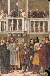 Das Wunder des Glases, Basilika des Heiligen Antonius, Padua, Italien