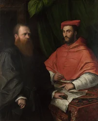 Kardinal Ippolito de Medici und Monsignore Mario Bracci