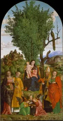 Madonna mit Kind und Heiligen