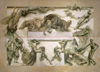 Der Tod, aus dem Zyklus des menschlichen Lebens