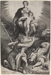 Die Vision des heiligen Hieronymus