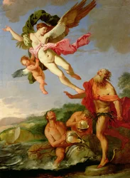 Neptun verfolgt Coronis
