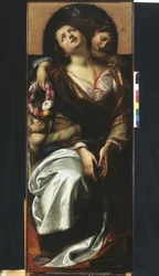 St. Cäcilia mit zwei Engeln