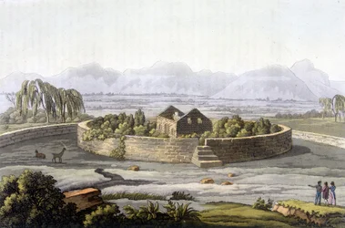 Porteresse Inca - in "Das antike und moderne Kostüm"