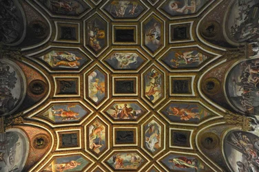 Deckendekoration der Camera dei Venti, 1526-1534