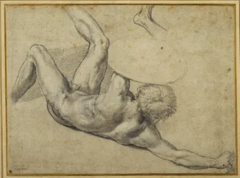 Studie für einen gefallenen Krieger in der 