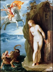 Perseus rettet Andromeda