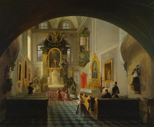 Innenraum einer Kapelle