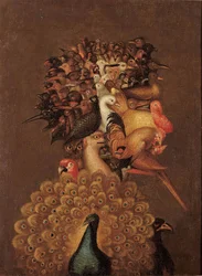 Luft, ca. 1566. Maße: 74,4 x 56 cm, Privatsammlung