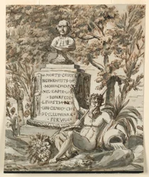Grabdenkmal für den Mönch Bonafede