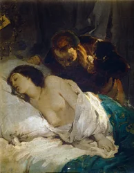 Parisina, von Giuseppe Bertini, ca. 1854