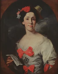 Porträt einer Frau, oder Die Musik, um 1750-65