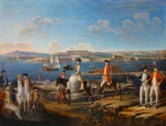 Lady Johnstone, Ehefrau des Gouverneurs von Menorca, ca. 1771