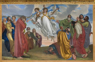 Presbyterium, Giueppe Diotti, Erscheinung der Engel nach der Himmelfahrt 1830