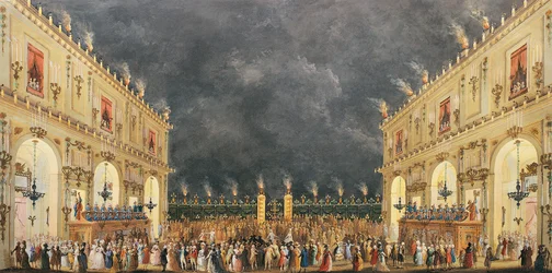 Fest im Cascine zu Ehren von Ferdinand III. von Lothringen