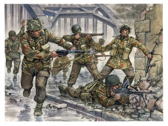 Zweiter Weltkrieg: Britische Fallschirmjäger, genannt 