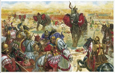 Der Elefantenweg nach Zama, Zweiter Punischer Krieg